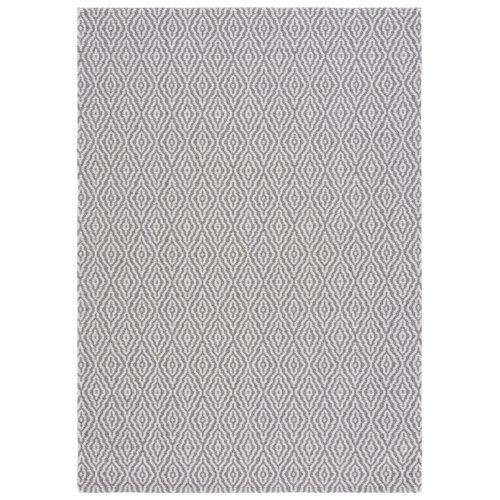 Martha Stewart Rugs Martha Stewart 484 Cotton Gray/Ivory Rug Wayfair